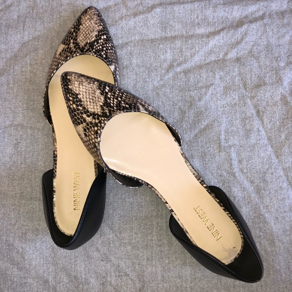 Nine West Flats! Size 9/10!
